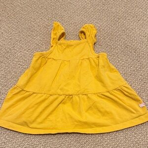 3/$15 Yellow tank top Tiered Shirt